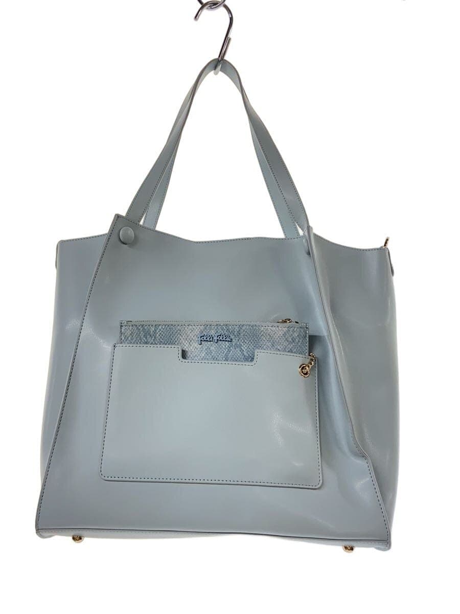 Folli Follie Handbag PVC BLU Solid