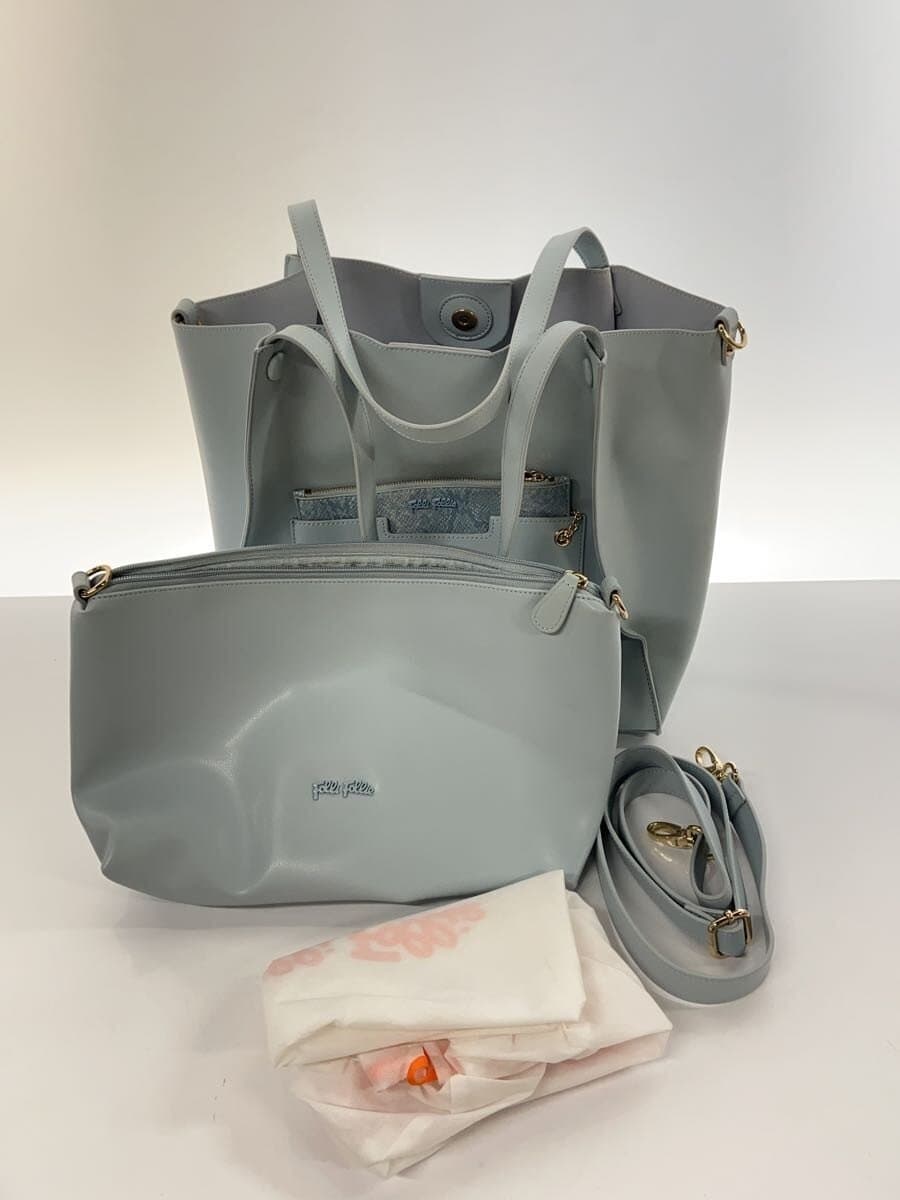Folli Follie Handbag PVC BLU Solid 7