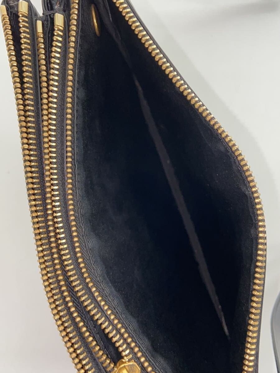 CELINE Shoulder Bag Leather BLK Solid 171453ETA 6