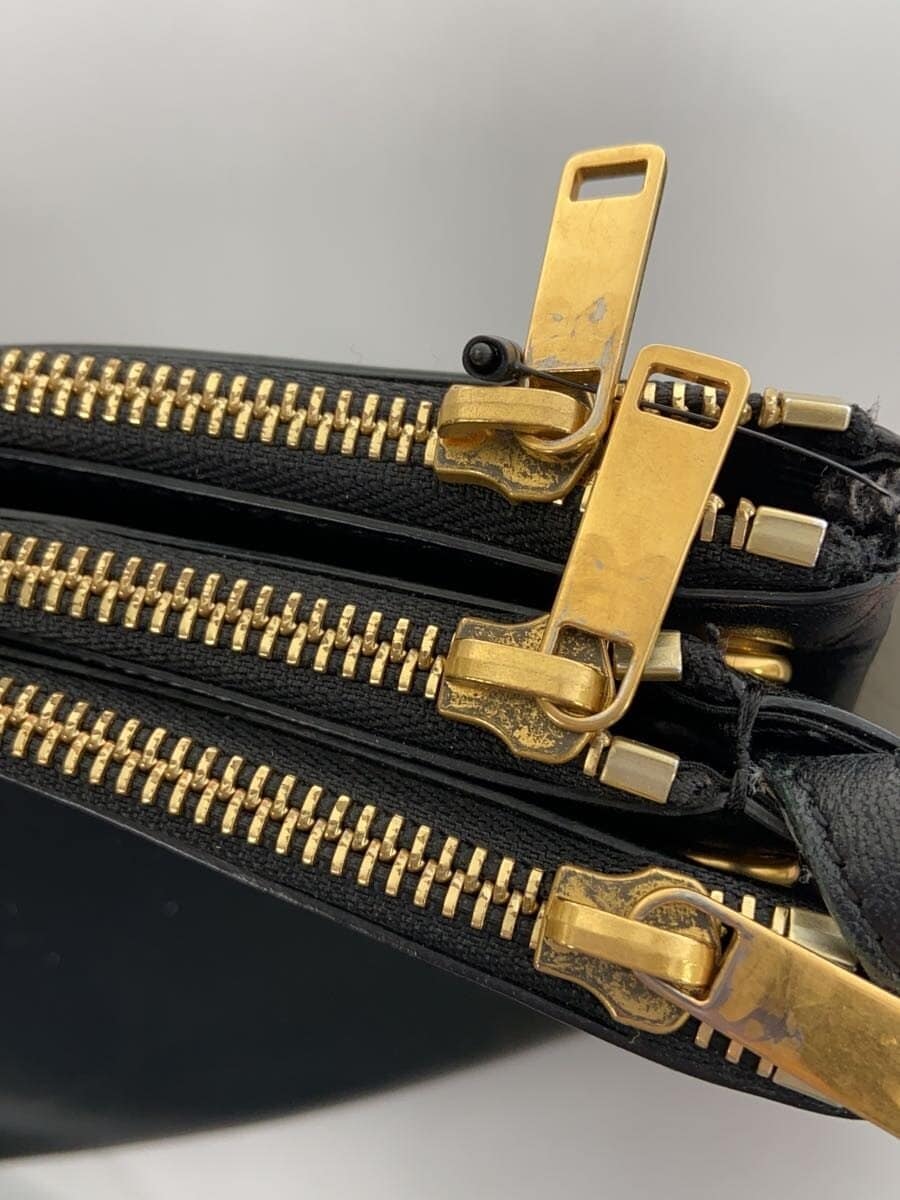 CELINE Shoulder Bag Leather BLK Solid 171453ETA 8