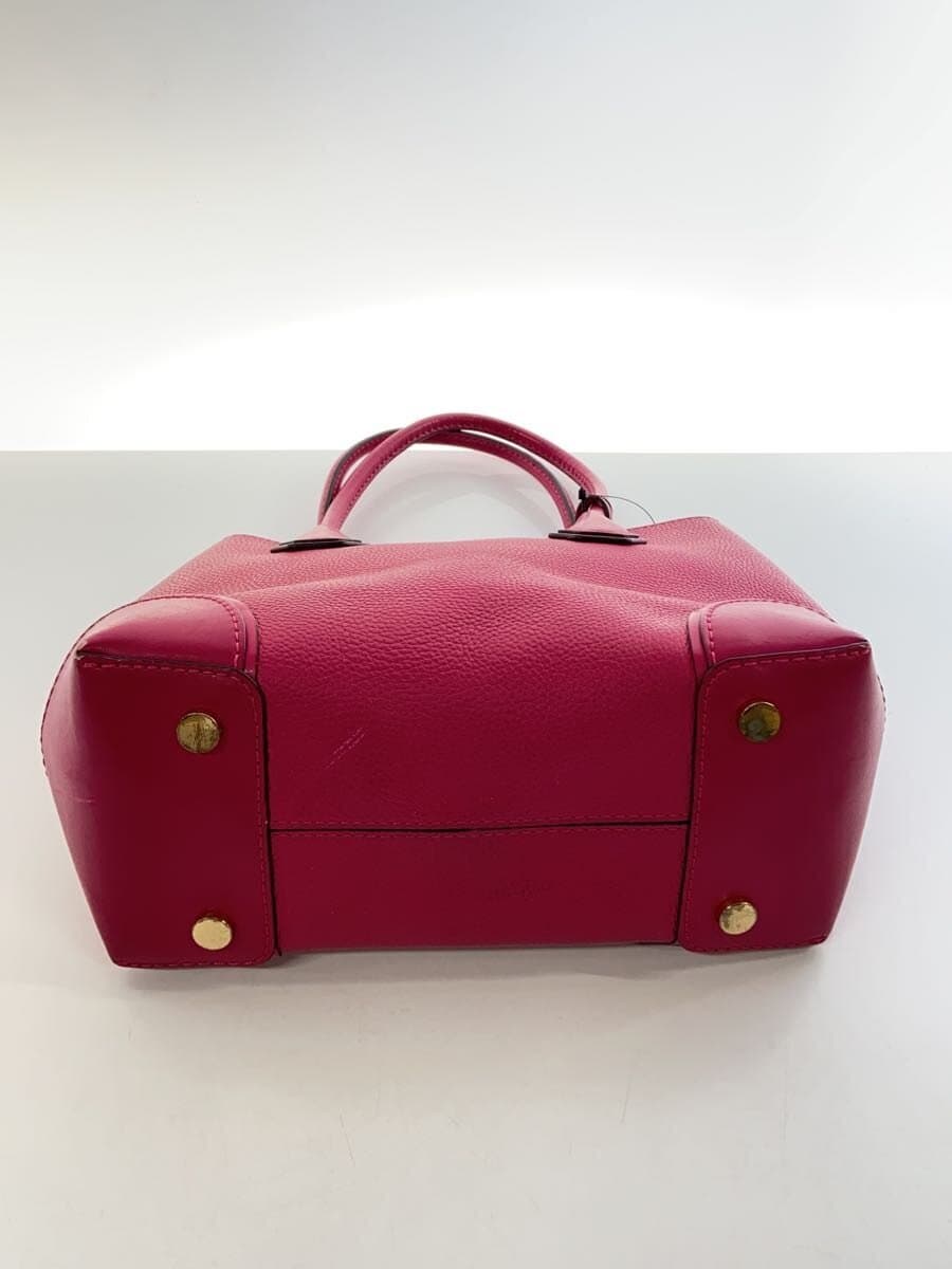 MICHAEL KORS Handbag Leather PNK Solid NB-1708 4