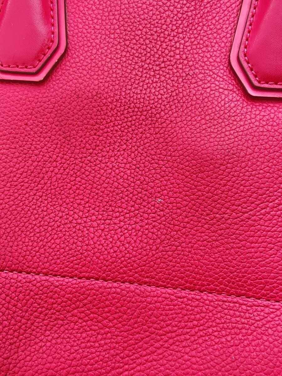 MICHAEL KORS Handbag Leather PNK Solid NB-1708 9