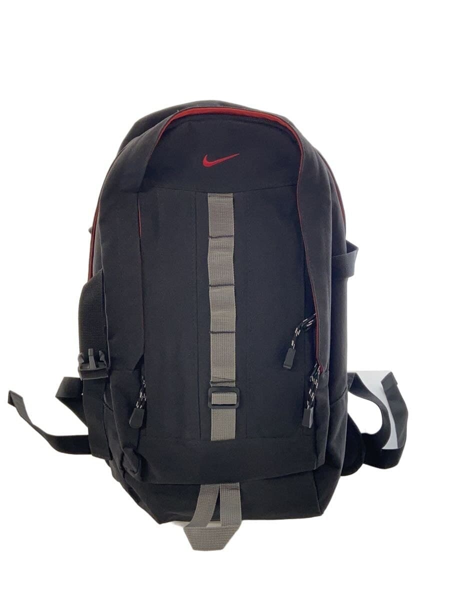 NIKE00s Backpack Polyester BLK Solid