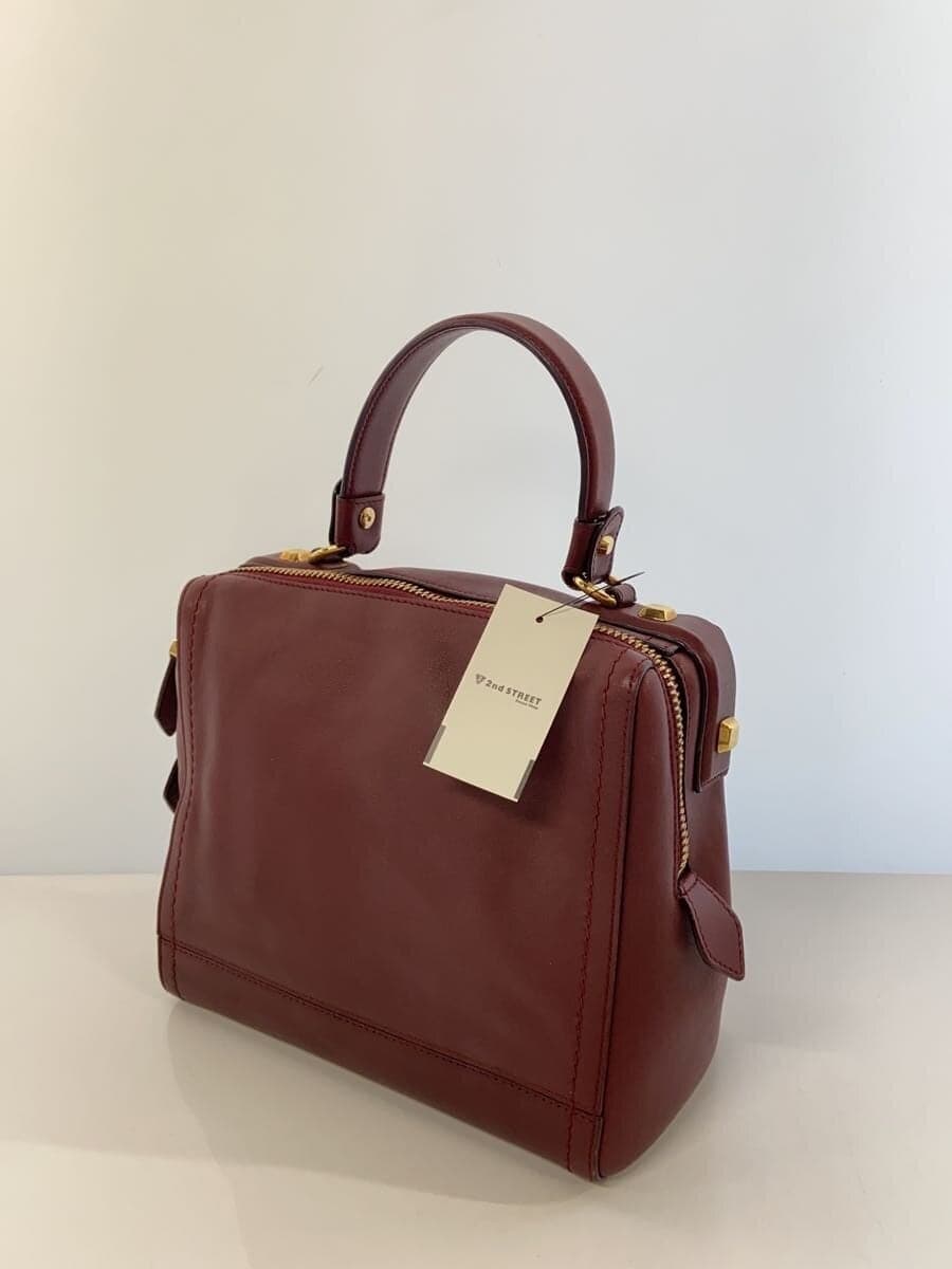 Salvatore Ferragamo Handbag Leather BRD Solid AU-21 D433 2