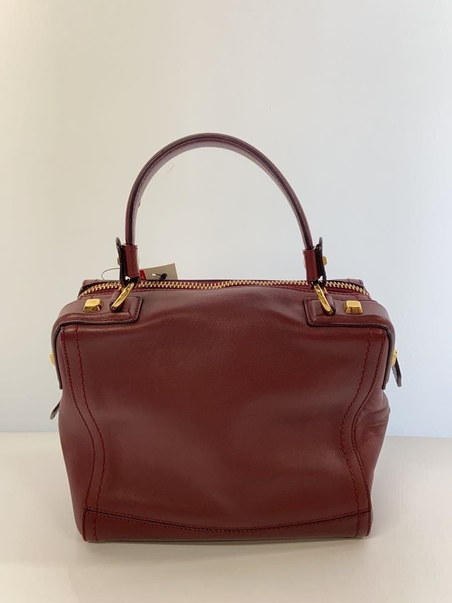 Salvatore Ferragamo Handbag Leather BRD Solid AU-21 D433 3