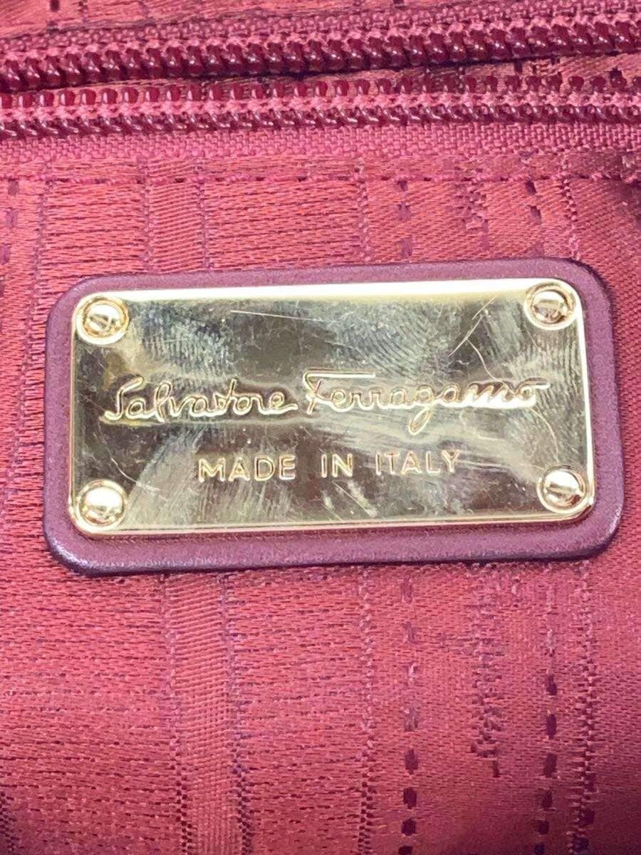 Salvatore Ferragamo Handbag Leather BRD Solid AU-21 D433 5