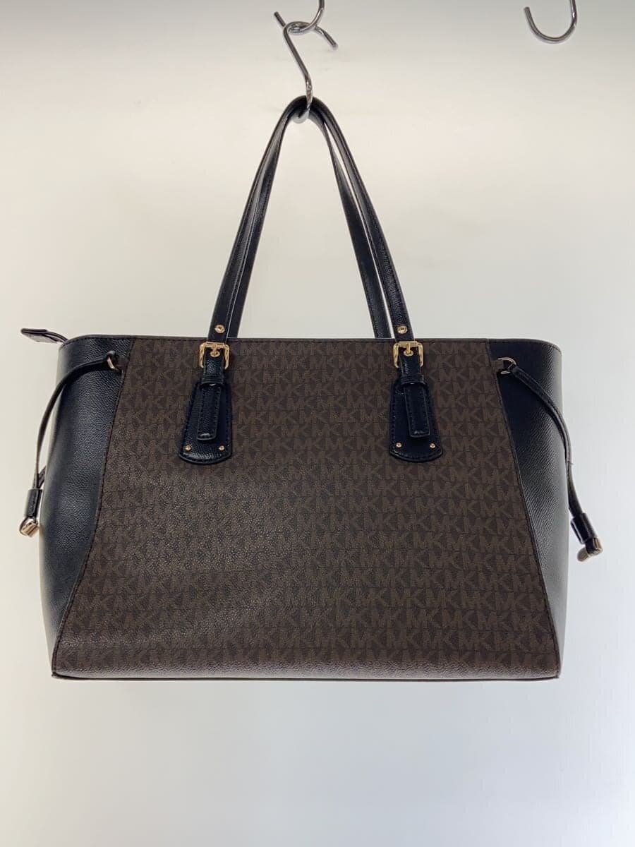 MICHAEL KORS Tote Bag PVC BRW All Over Pattern IM-1910 3