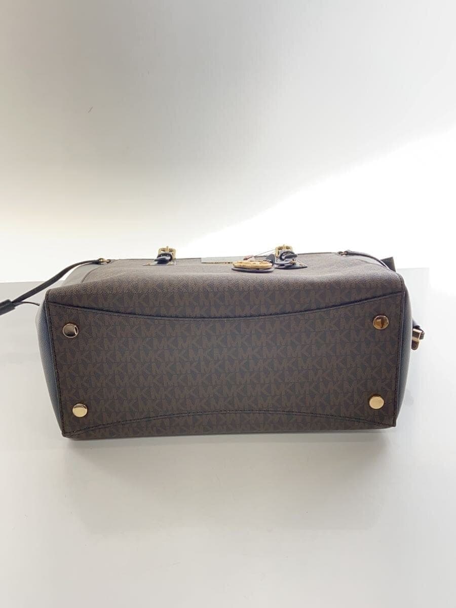 MICHAEL KORS Tote Bag PVC BRW All Over Pattern IM-1910 4