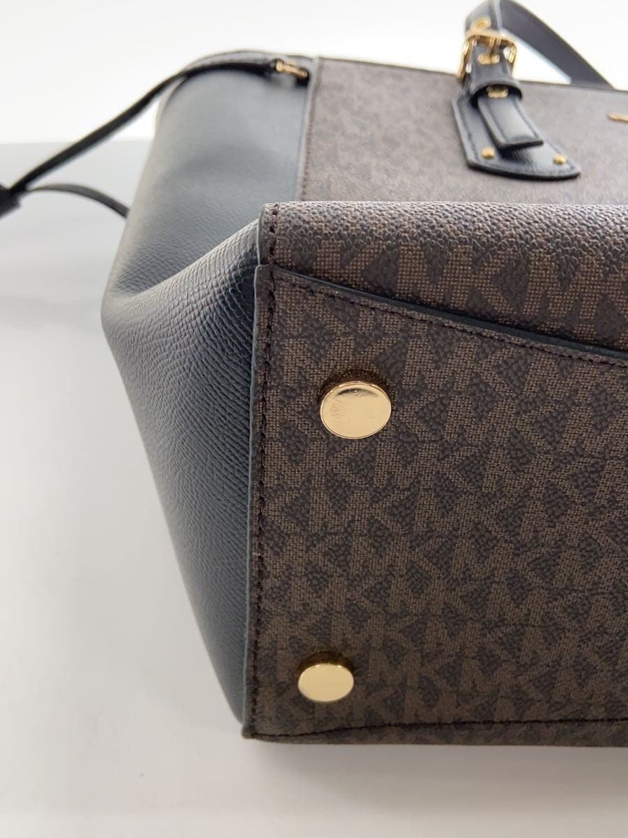 MICHAEL KORS Tote Bag PVC BRW All Over Pattern IM-1910 7