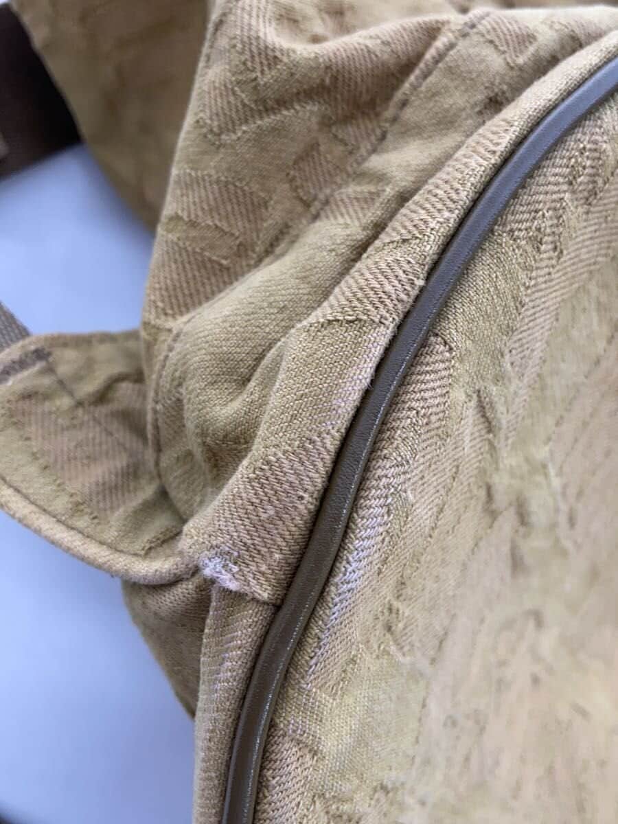 Supreme Backpack Cotton Camel All-Over Print SS22 Fat Tip Jacquard Denim 7