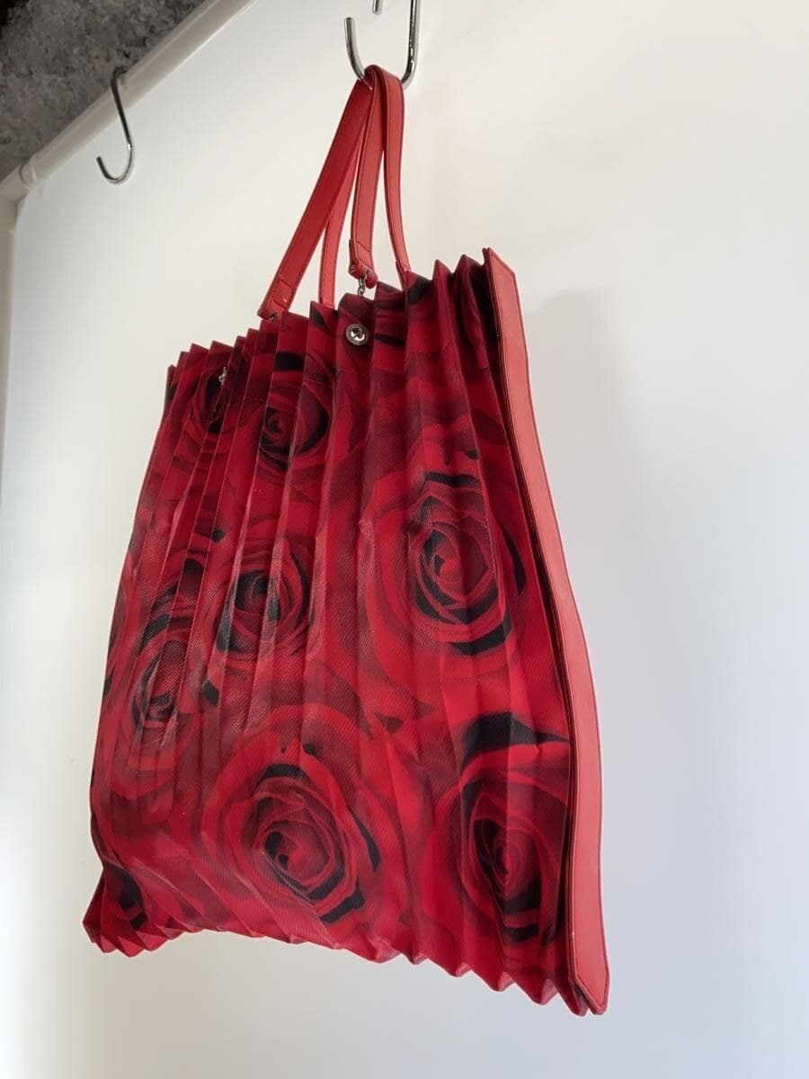 im product bag -- RED flower pattern 2