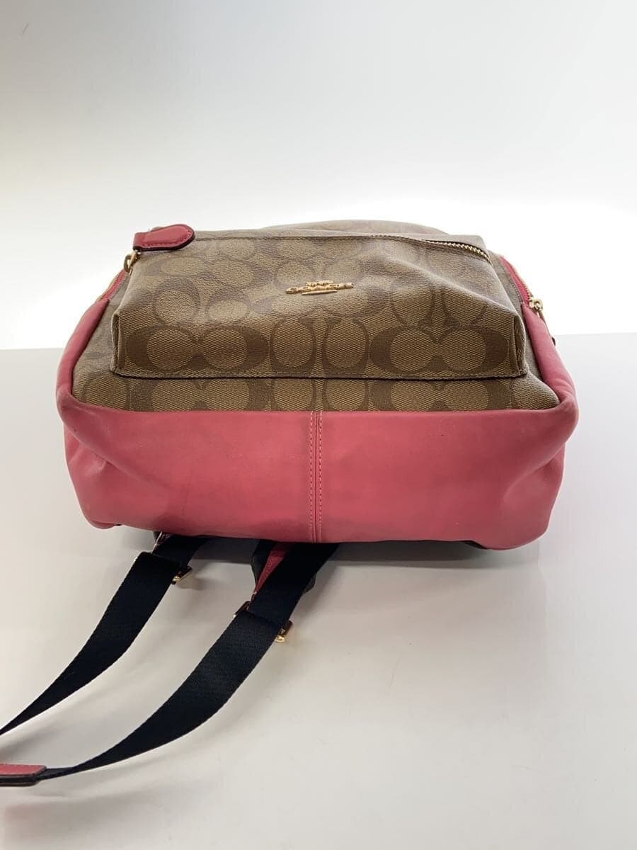 COACH Backpack Leather CML Monogram F32200 4