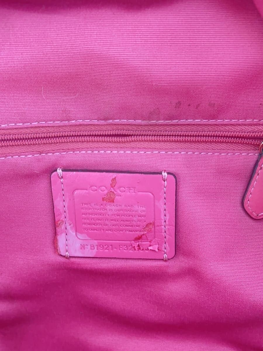 COACH Backpack Leather CML Monogram F32200 5