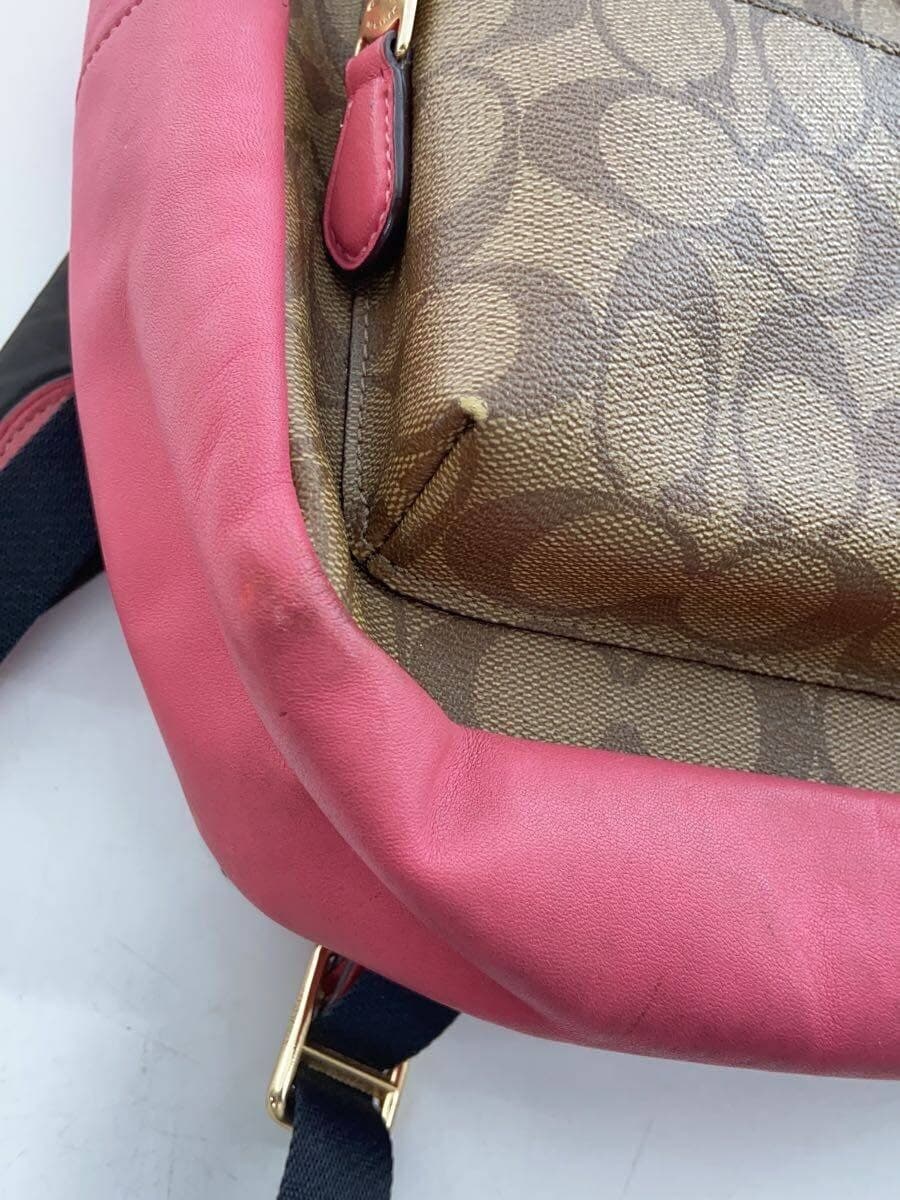 COACH Backpack Leather CML Monogram F32200 9