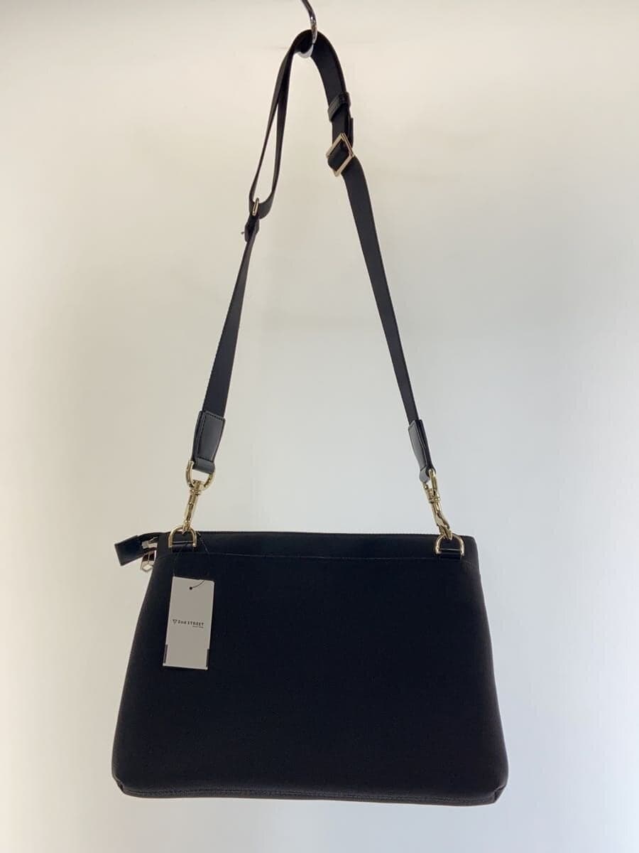 Paul Smith shoulder bag clutch bag canvas BLK 3