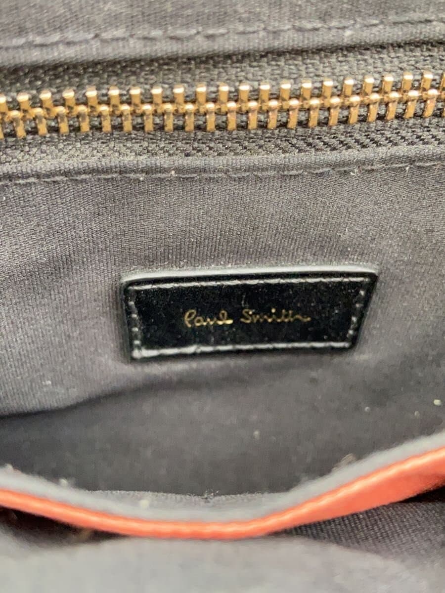 Paul Smith shoulder bag clutch bag canvas BLK 5