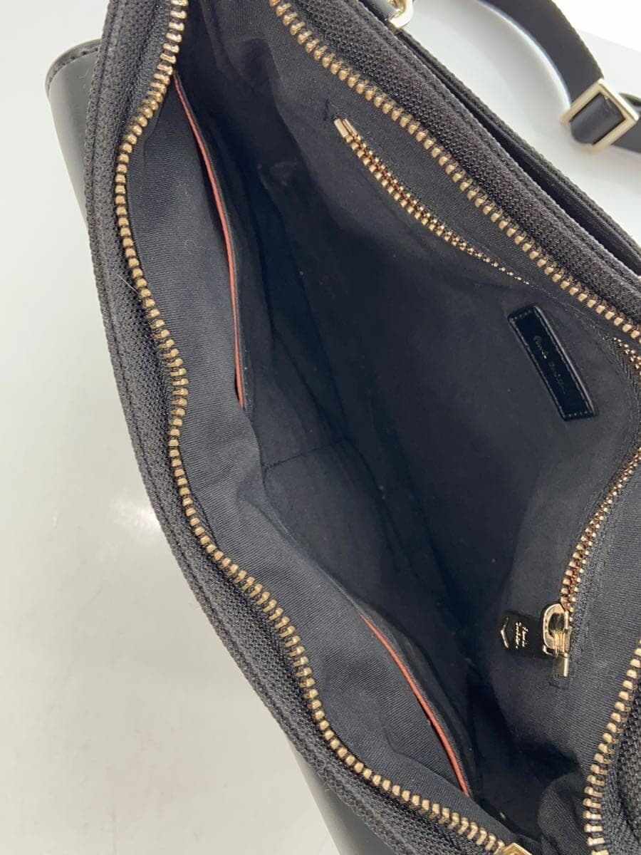 Paul Smith shoulder bag clutch bag canvas BLK 6