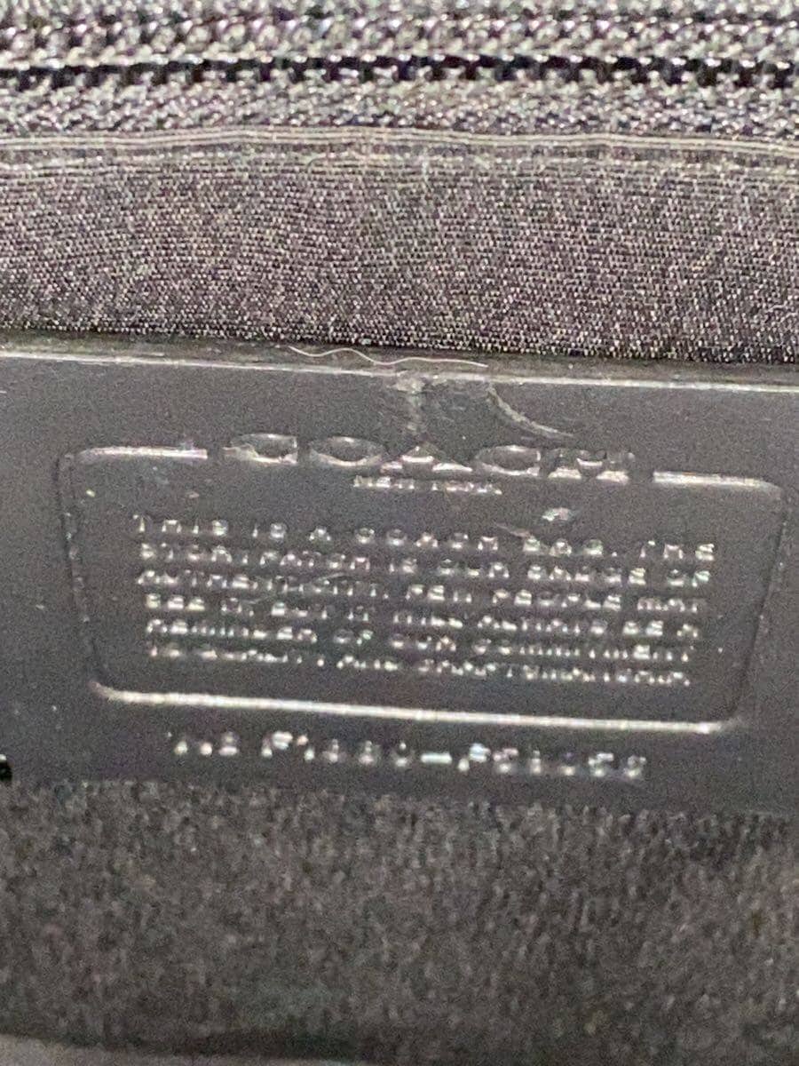 COACH Business Bag Metropolitan Briefcase Leather Black F59056 *Shoulder strap 5