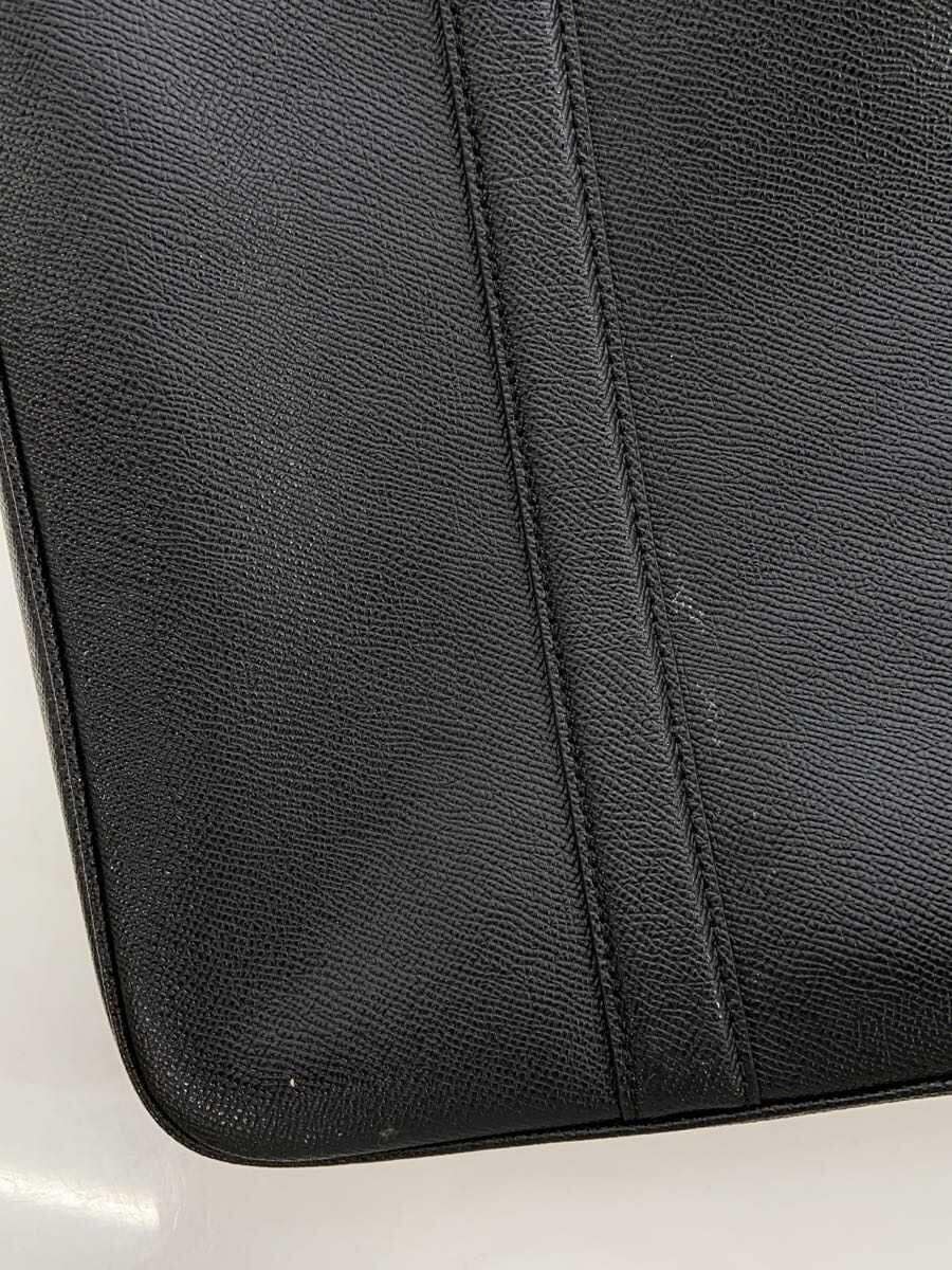 COACH Business Bag Metropolitan Briefcase Leather Black F59056 *Shoulder strap 8