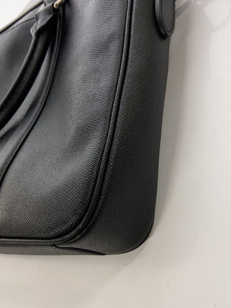 COACH Business Bag Metropolitan Briefcase Leather Black F59056 *Shoulder strap 9