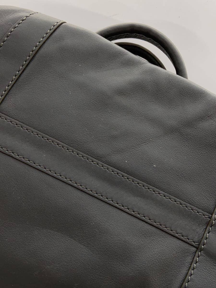 MARC BY MARC JACOBS Handbag Leather Gray Solid Color 8