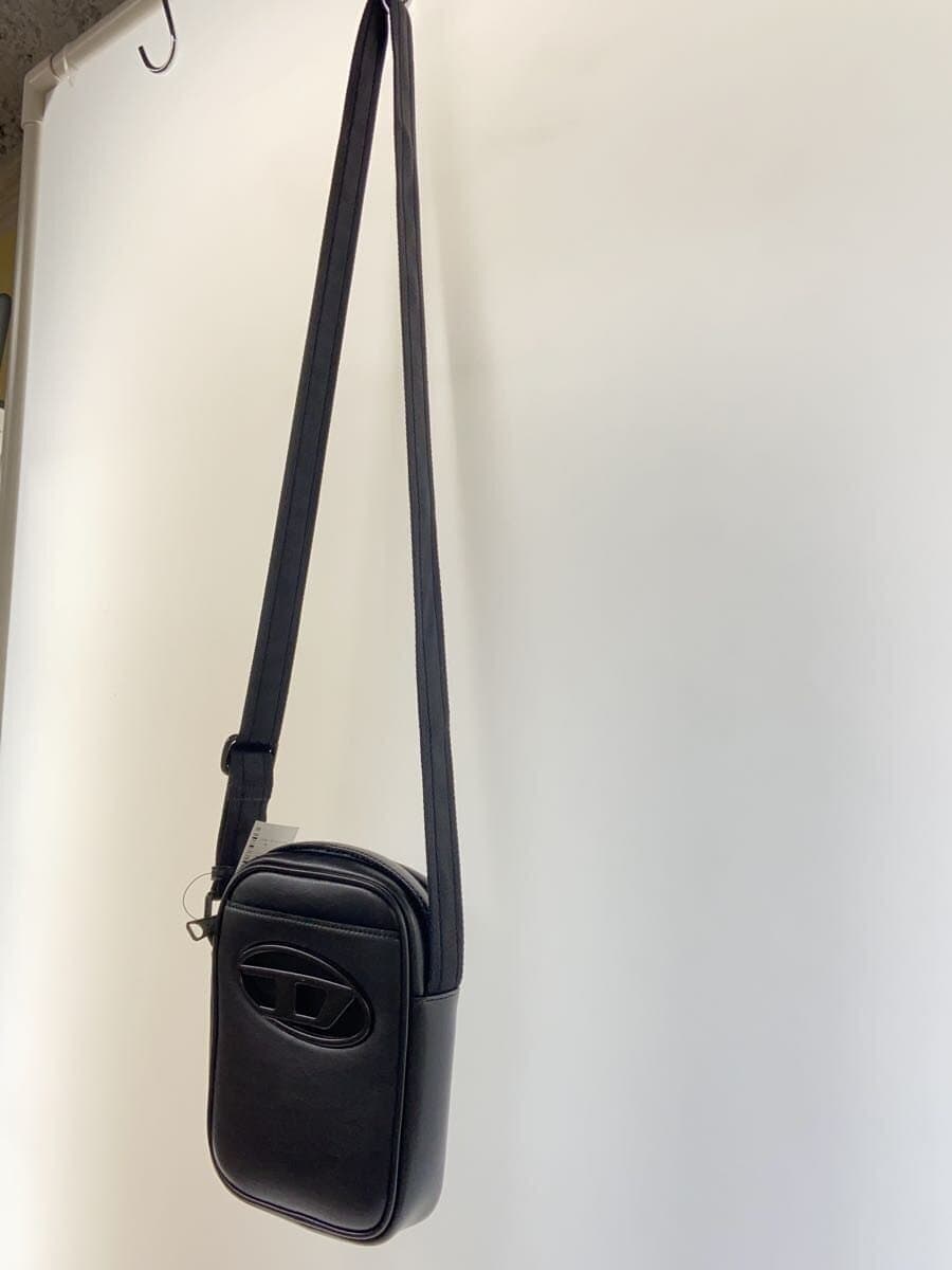 DIESEL shoulder bag leather BLK 2