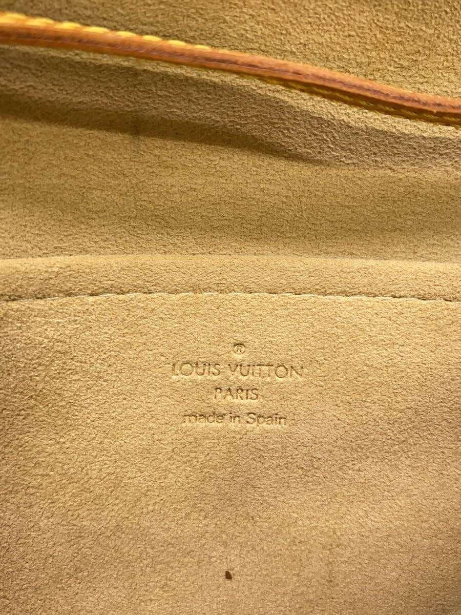 LOUIS VUITTON Pochette Twin GM_Monogram Canvas PVC Brown 5