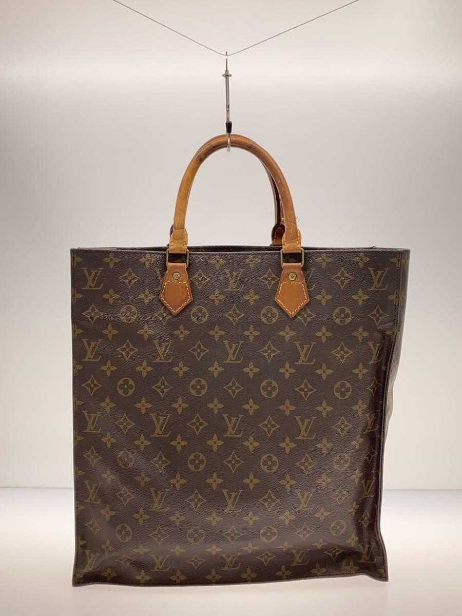 LOUIS VUITTON1)Sack Pla _Monogram Canvas PVC BRW