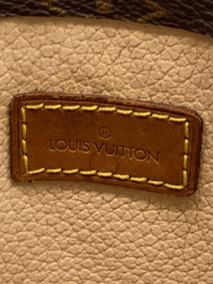 LOUIS VUITTON1)Sack Pla _Monogram Canvas PVC BRW 5