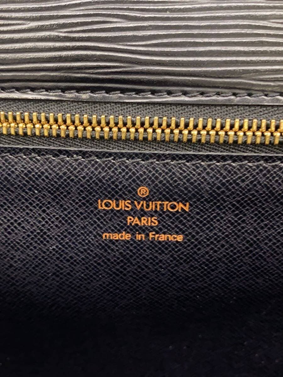 LOUIS VUITTON Monceau _Epi Leather BLK 5