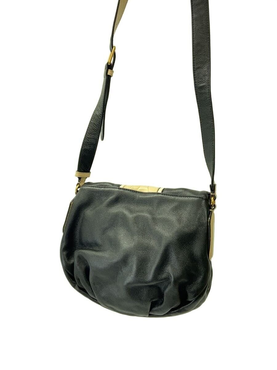 MARC BY MARC JACOBS Shoulder Bag Leather Black M0006076 2