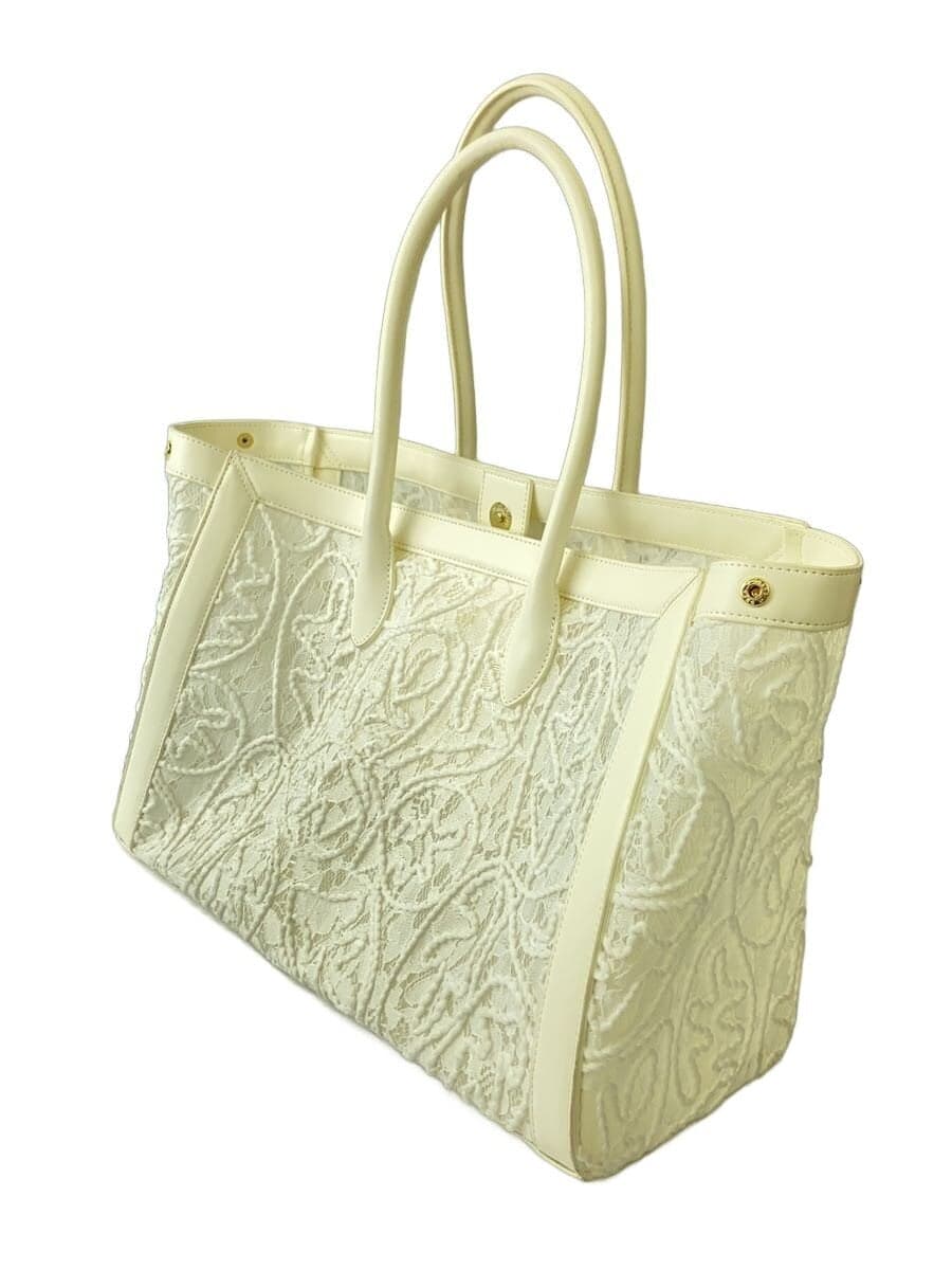 SNIDEL tote bag polyester white all-over pattern SWGB251679 2