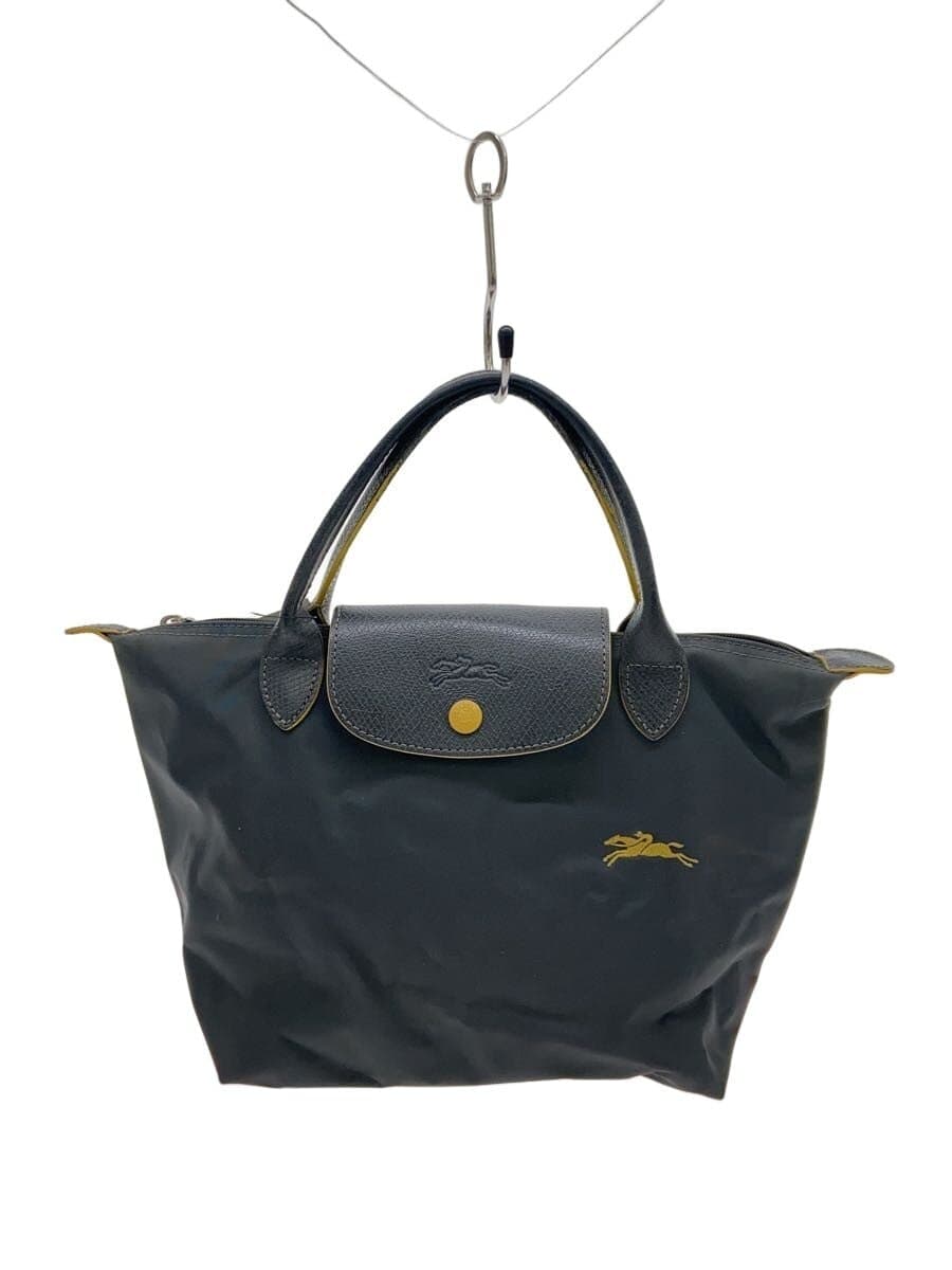 LONGCHAMP Tote Bag Nylon GRY zstt tw m 02