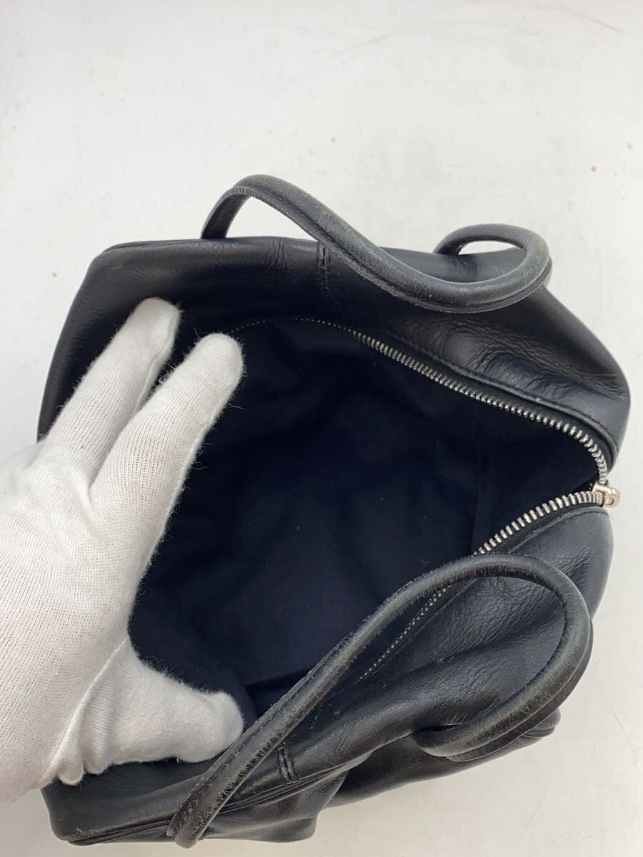 BALLY handbag leather BLK plain 6