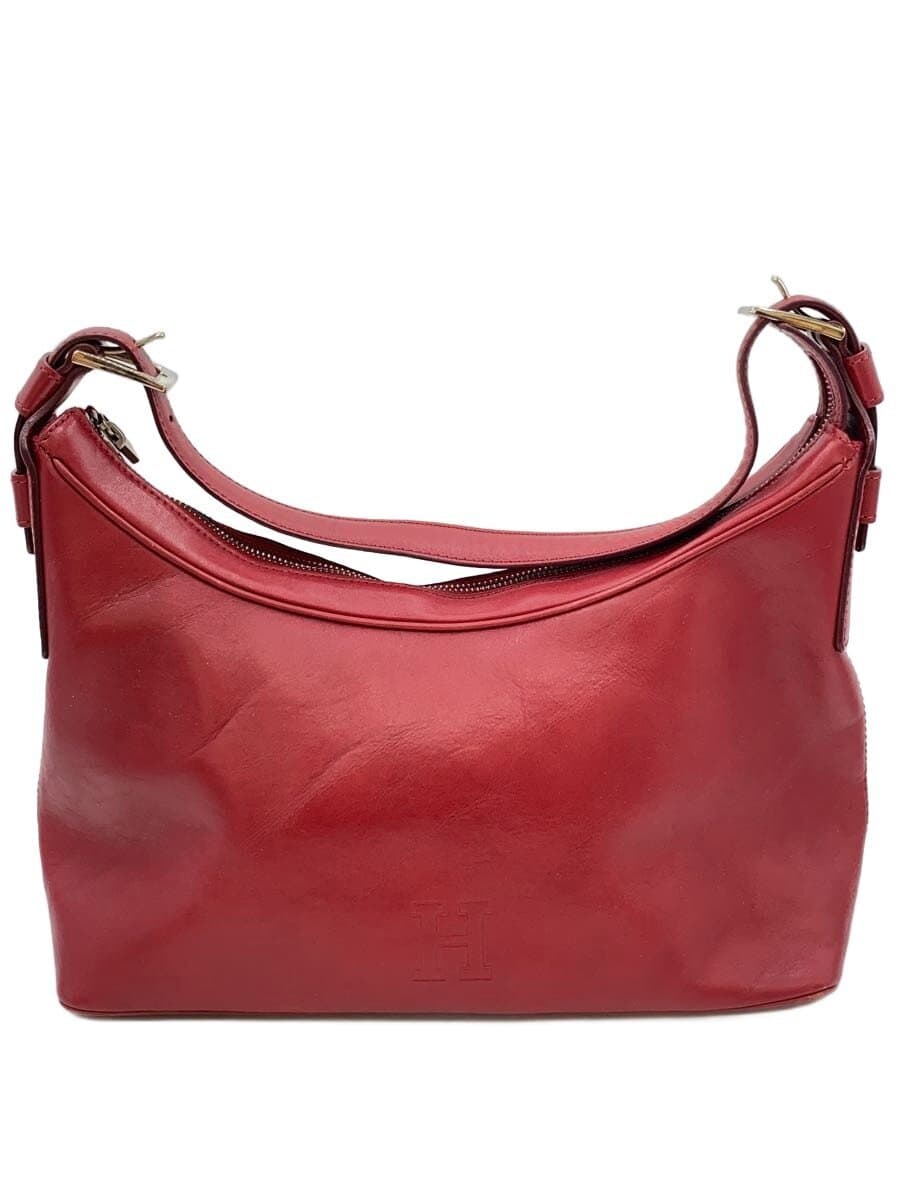 HIROFU Shoulder Bag Leather RED