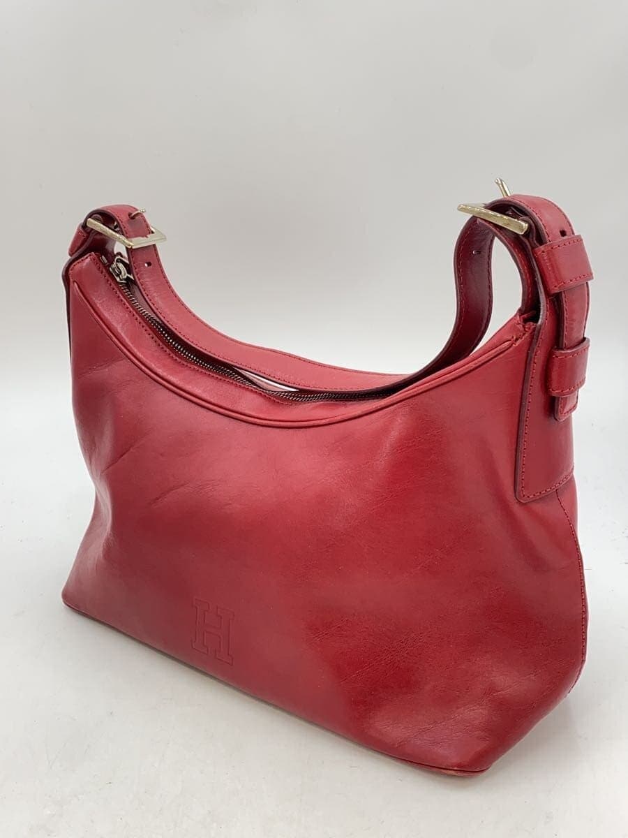 HIROFU Shoulder Bag Leather RED 2