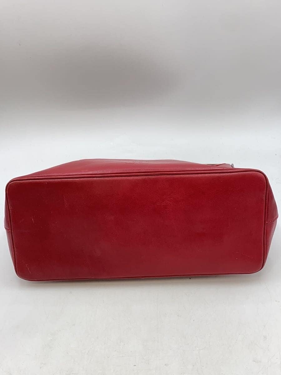 HIROFU Shoulder Bag Leather RED 4