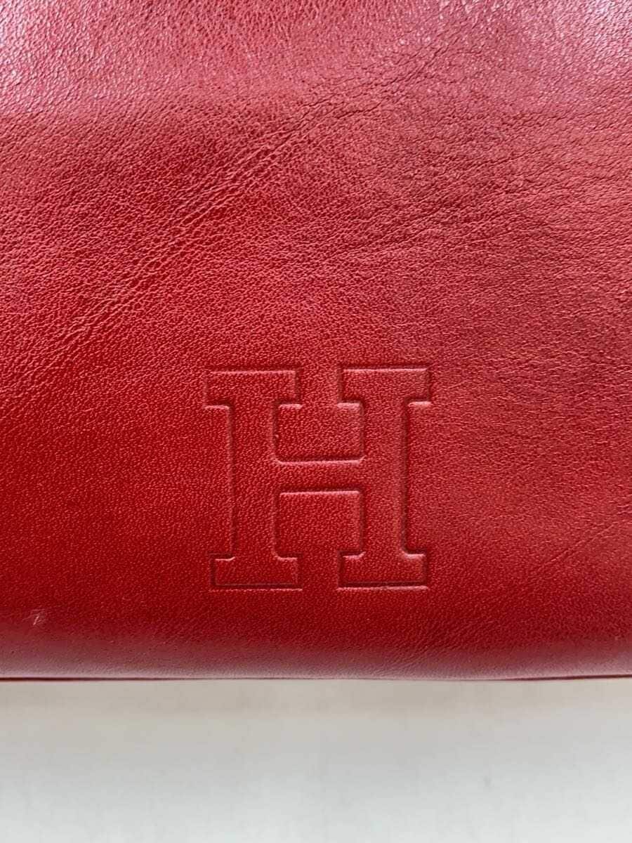 HIROFU Shoulder Bag Leather RED 5