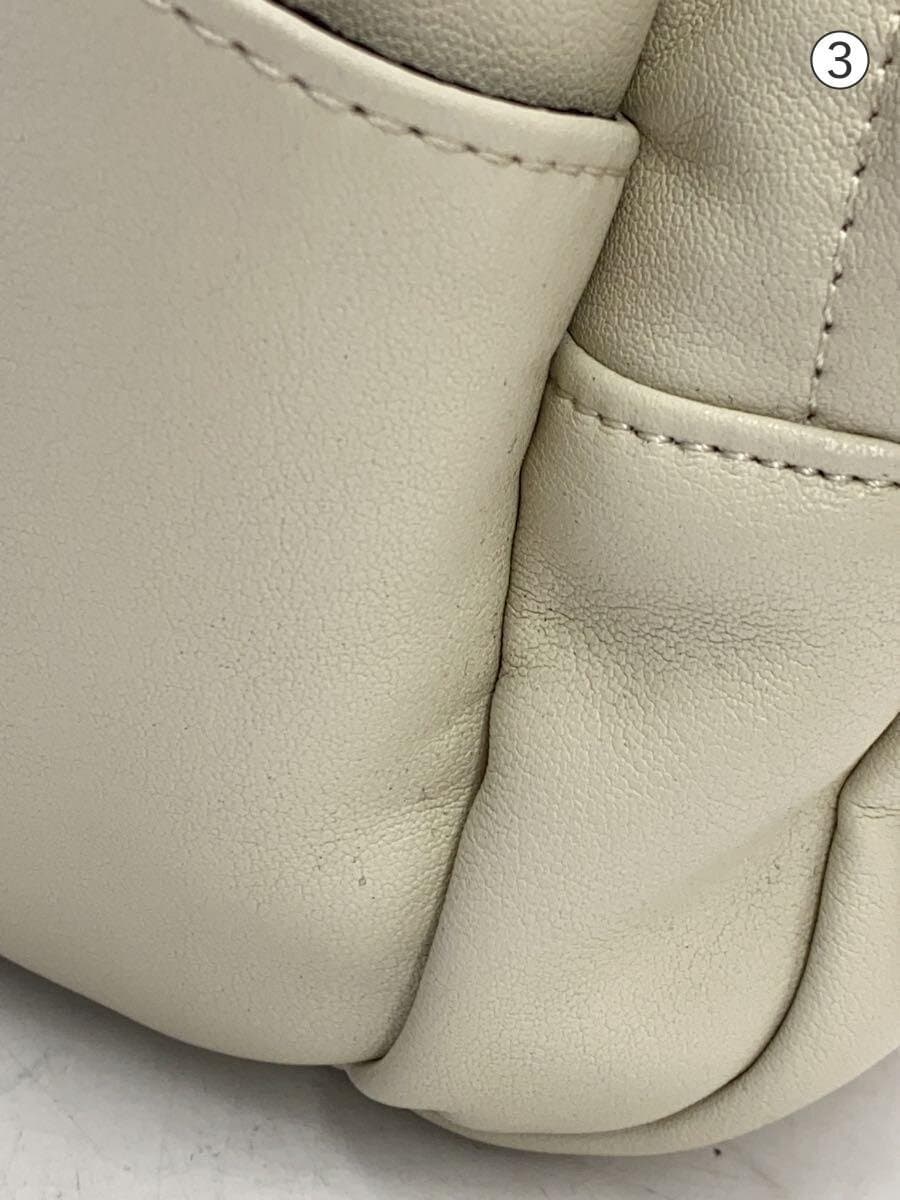 NOMADISDAY PETIT Mini Backpack Carabiner Leather CRM Off White 9