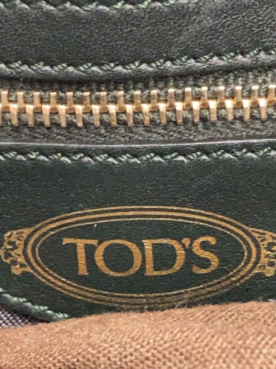 TOD’S Shoulder Bag Leather GRN 5