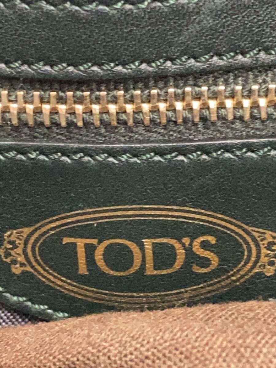 TOD’S Shoulder Bag Leather GRN 5