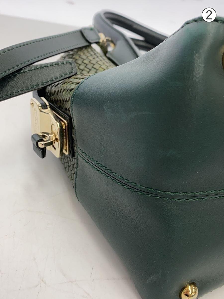 TOD’S Shoulder Bag Leather GRN 8