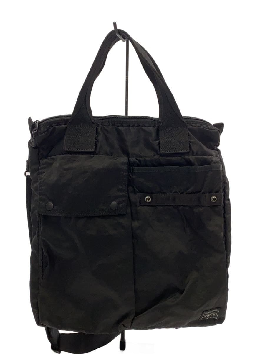 PORTER Shoulder Bag Nylon BLK Solid 832-16129
