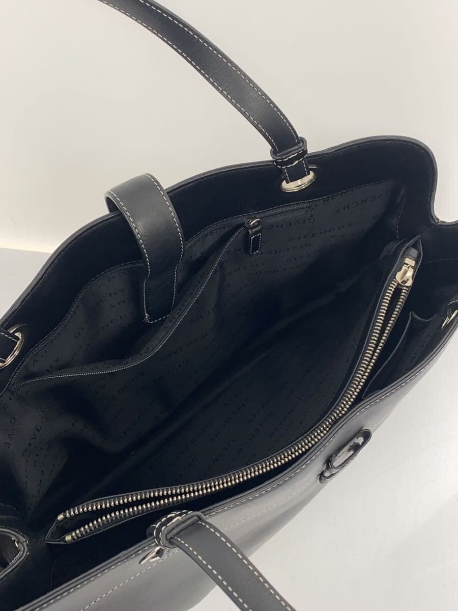 GIVENCHY shoulder bag leather BLK 6