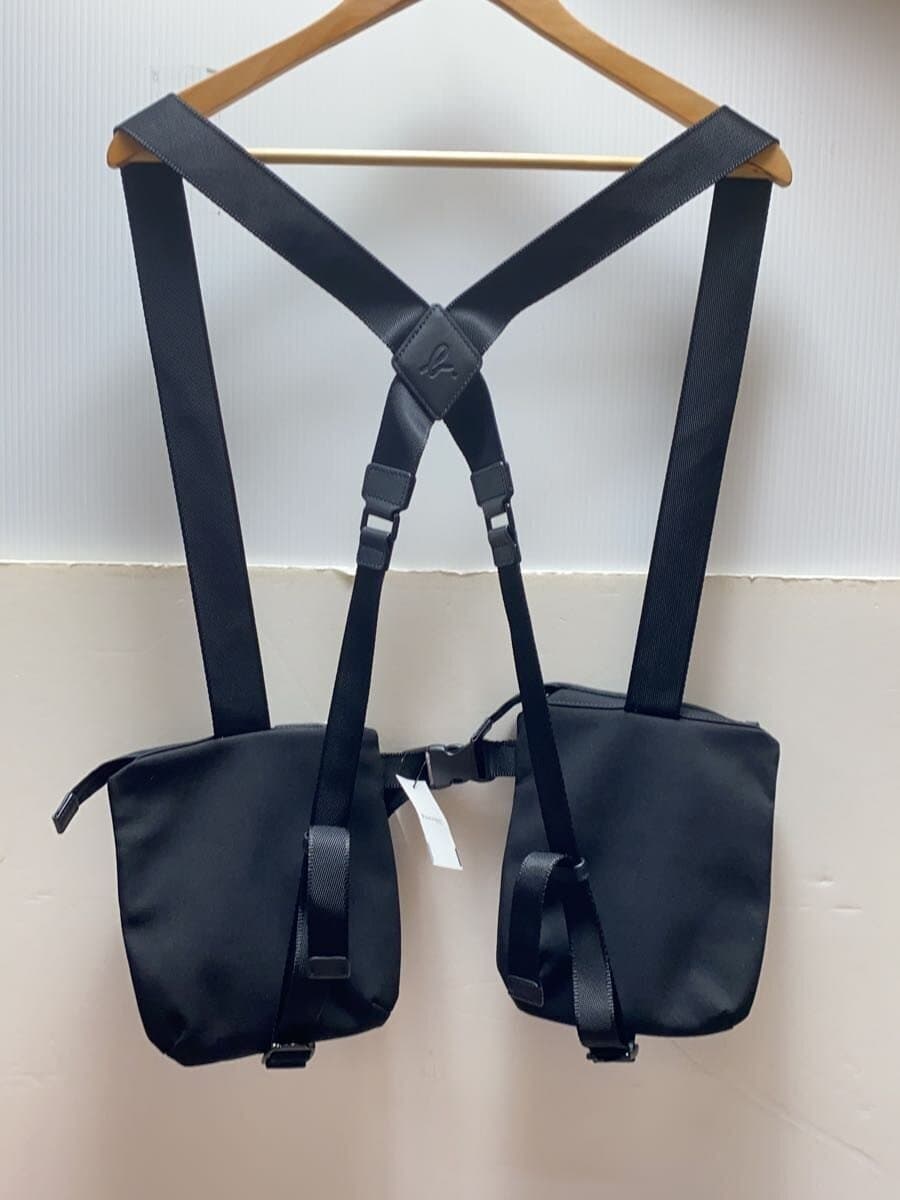 agnes b. bag nylon black with tag 3