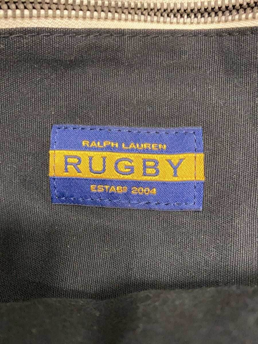 RUGBY RALPH LAUREN Tote Bag Canvas Black 5