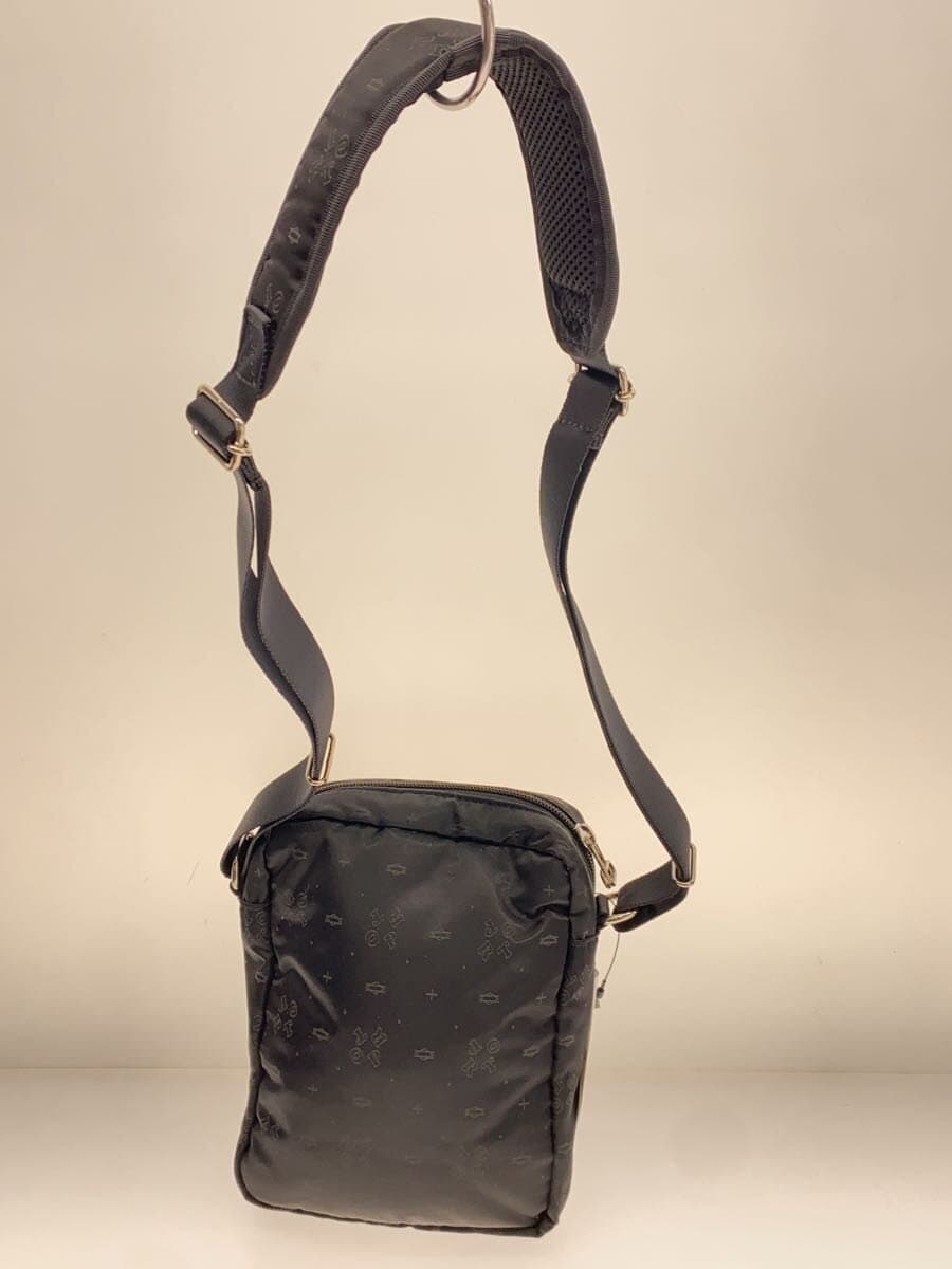 YOSHIDA(Yoshida Kaban)Shoulder Bag Nylon BLK All Over Pattern 3