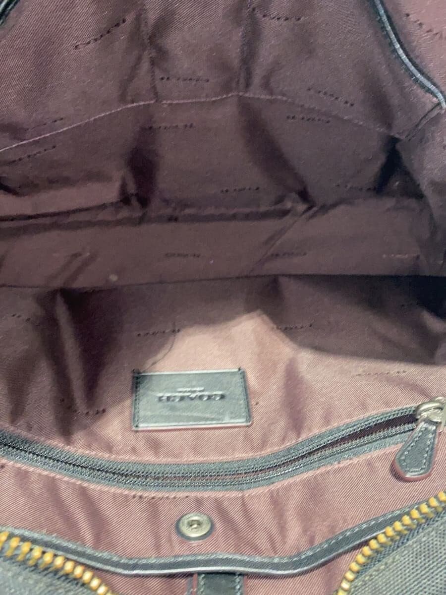 COACH Briefcase BLK Solid 27375 6