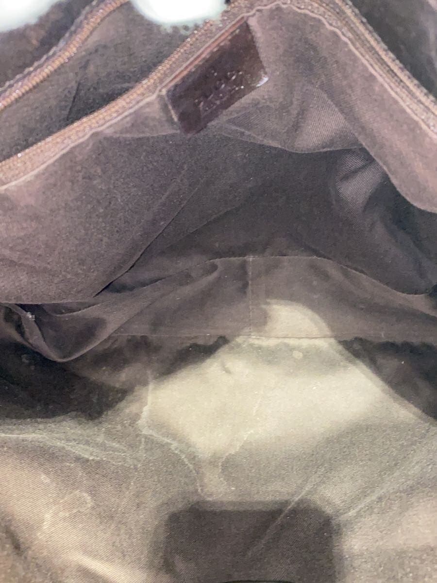 GUCCI tote bag canvas BRW all-over pattern 6