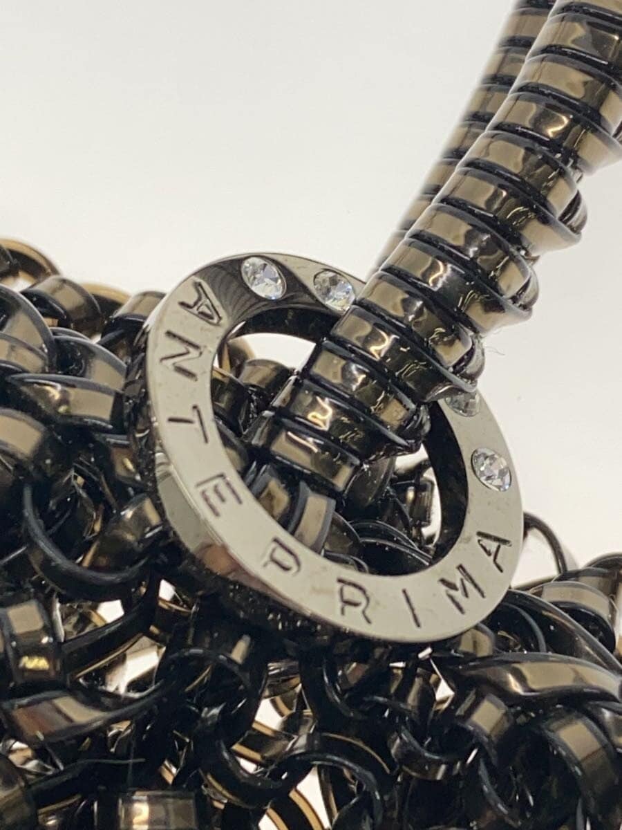 ANTEPRIMA Tote Bag PVC Black Solid Color 5